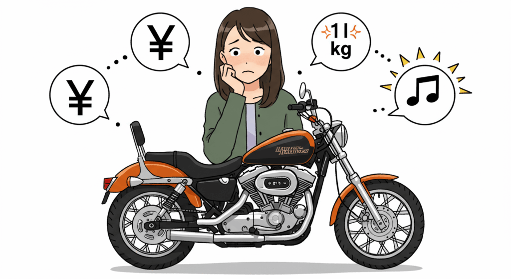 ハーレー女子はやめとけと言われる理由