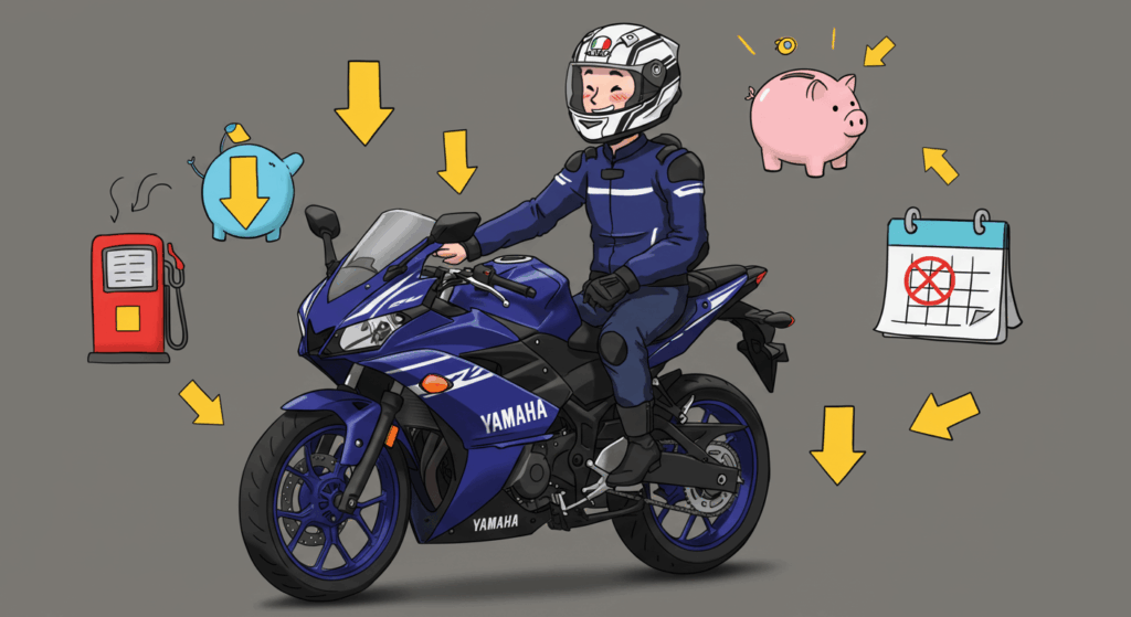 YZF-R25は維持費が安い！その内訳