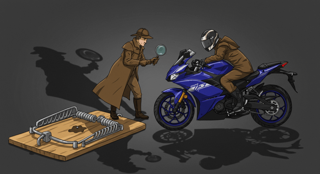YZF-R25の中古が安い場合に潜む罠
