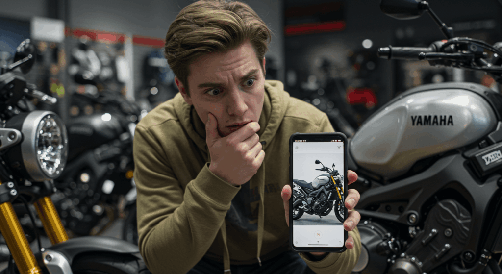 実車は違う？XSR900デザイン詐欺疑惑