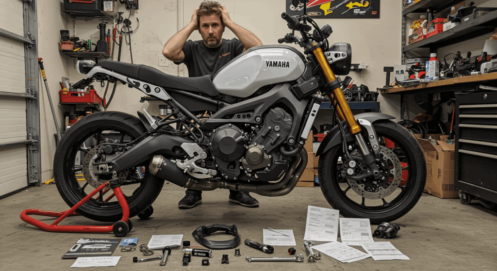 XSR900の維持費はカスタム依存で負担が大きい