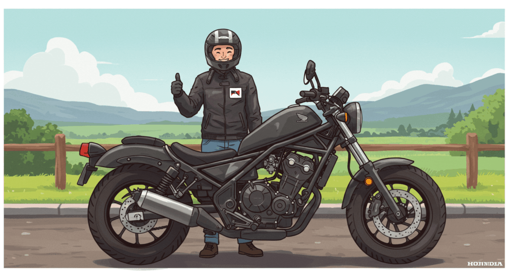 レブル250 Eクラッチが初心者におすすめの理由