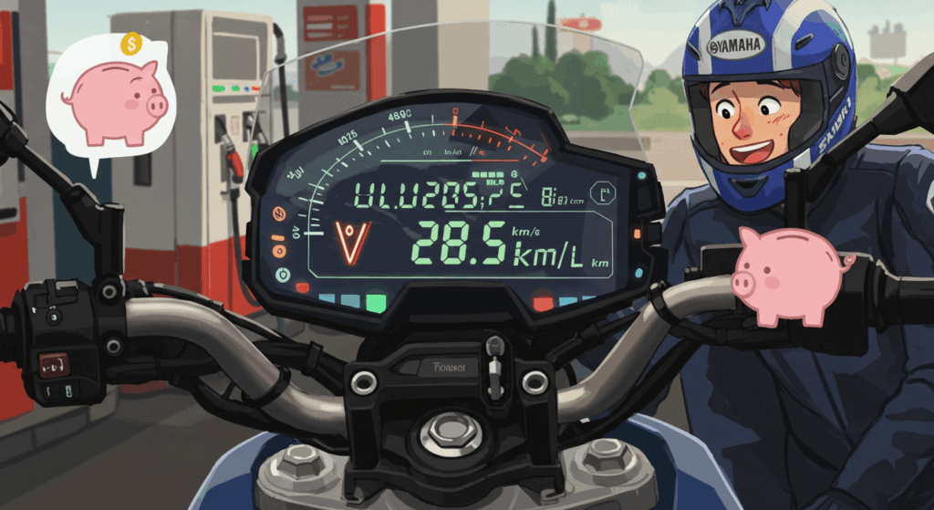 想定外だったMT-07新型の燃費性能