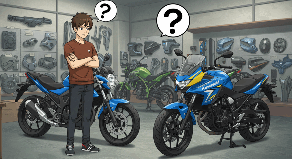 GSX250FXとバリオスの違い