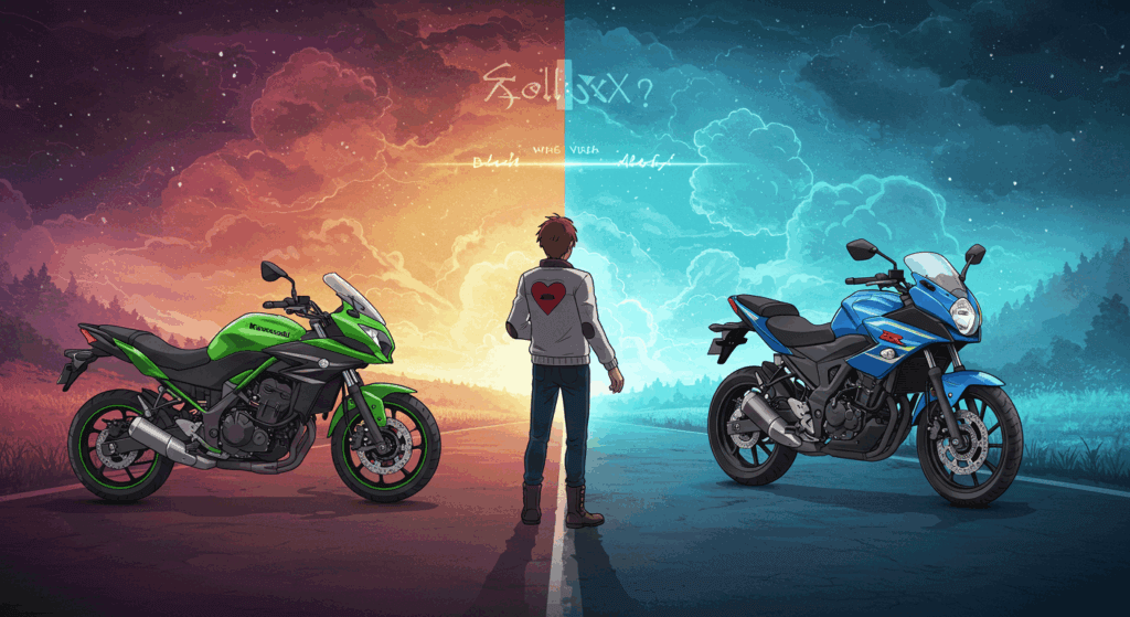 バリオスとGSX250FX、どっち選んで満足できるか