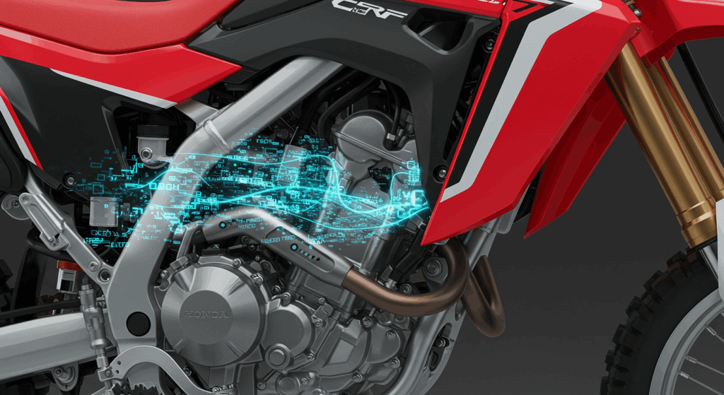 CRF250LのECU書き換え