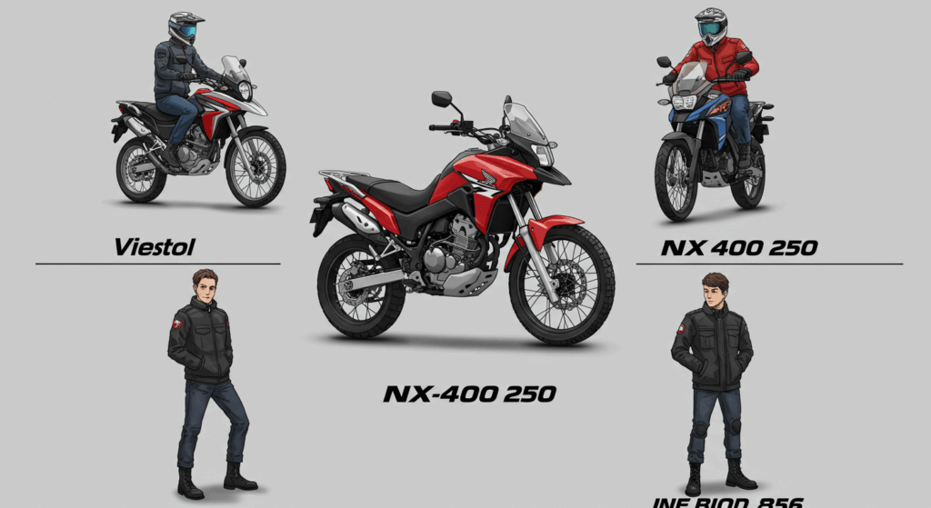 NX400よりかっこいいバイクは？同クラス比較