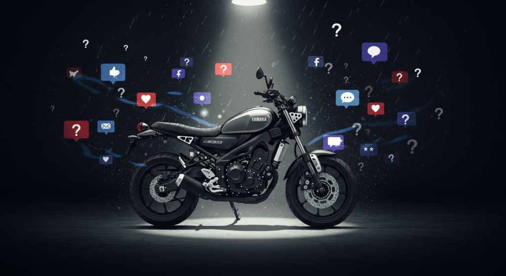 XSR250スパイショットの流出画像は微妙か