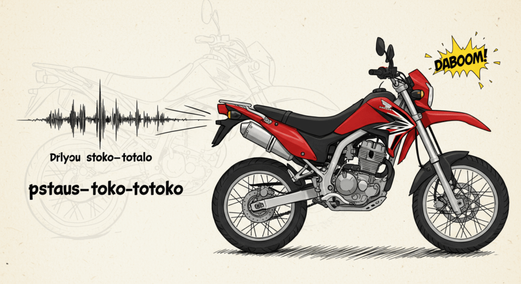 ftr223のエンジン音はうるさい？