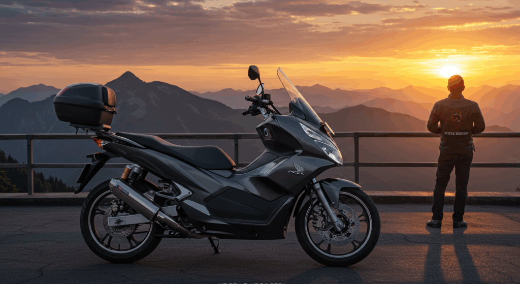 カスタム次第でpcx