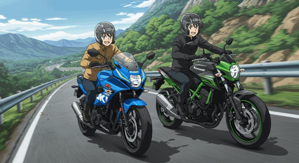 GSX250FXとバリオスの違いとは