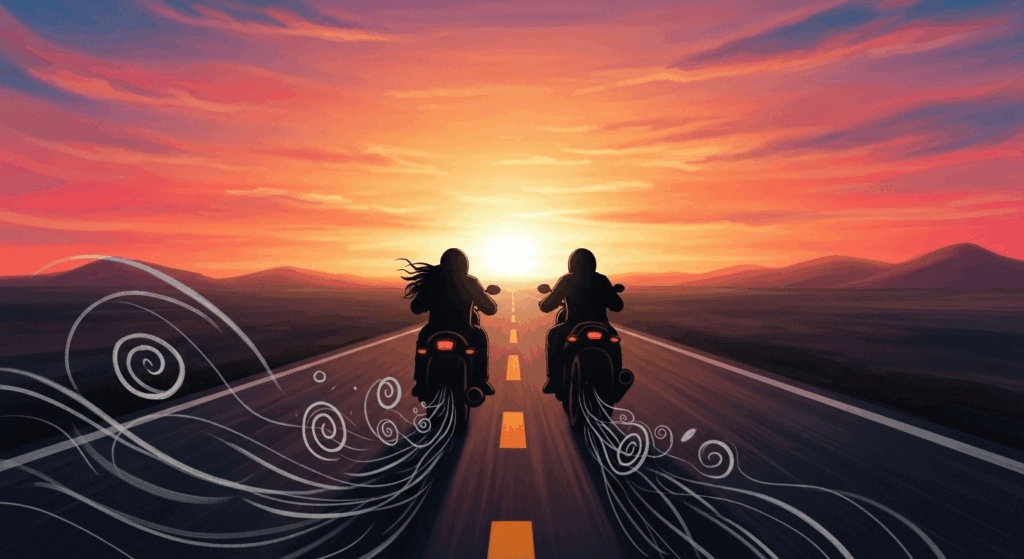 風と共に駆けるライダーの旅路