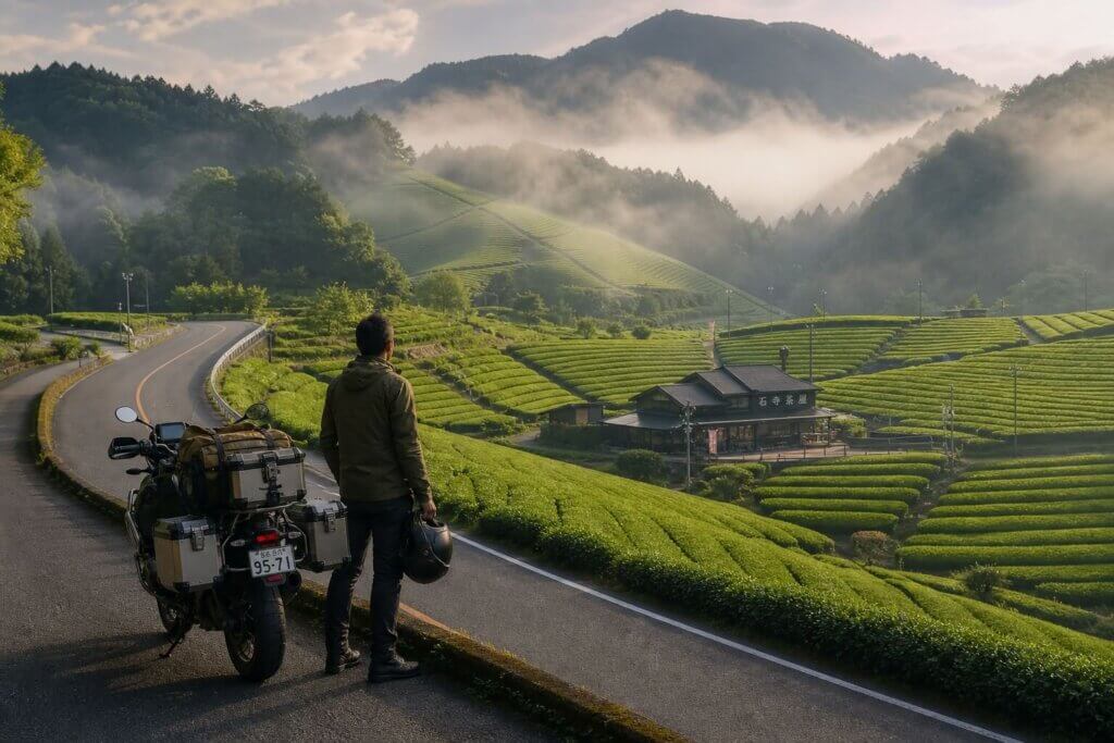 和束茶畑と南山城村で走る穴場ツーリングルート