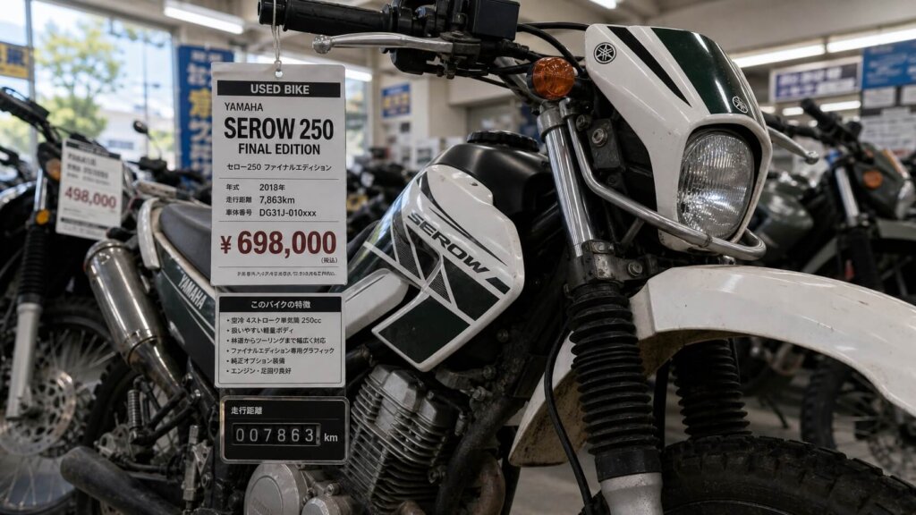 セロー250ファイナルエディション