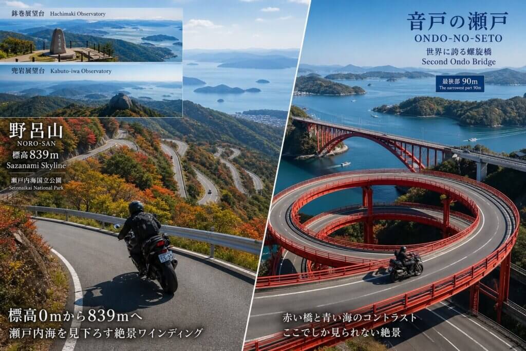 野呂山・音戸の瀬戸の絶景スポット
