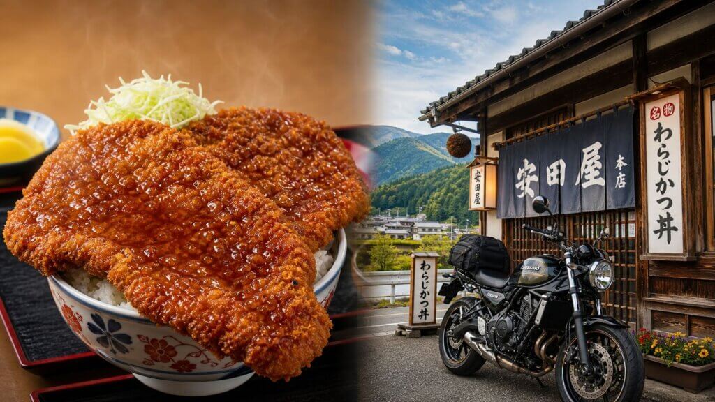 埼玉ツーリングのグルメと名物わらじかつ丼