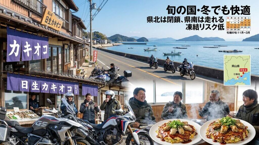 冬でも走れる県南グルメルート