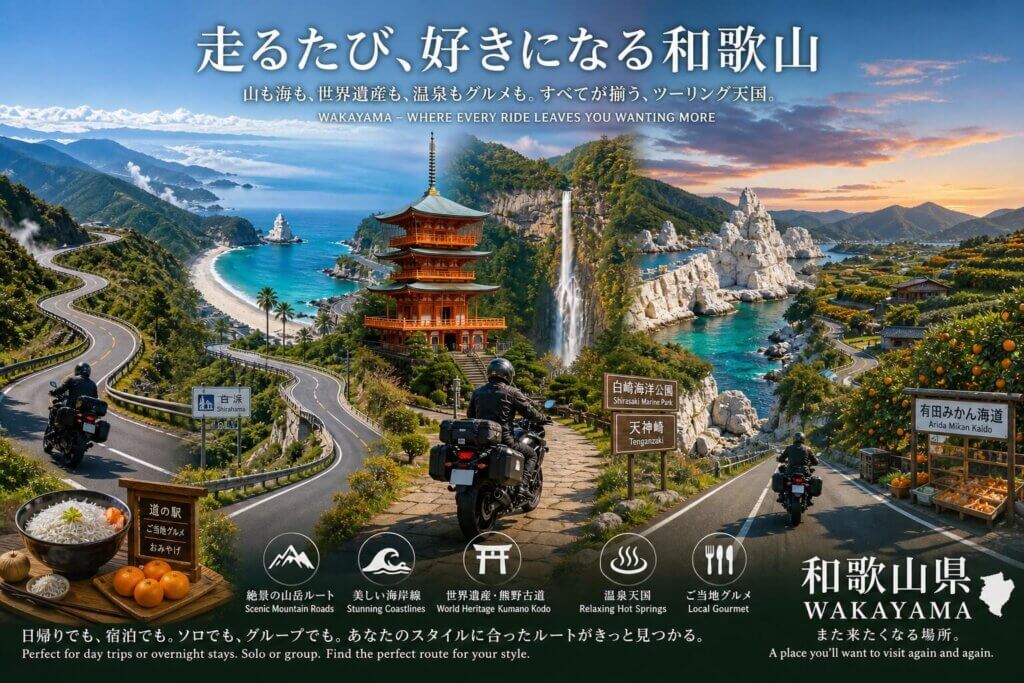 和歌山県おすすめツーリングスポットまとめ