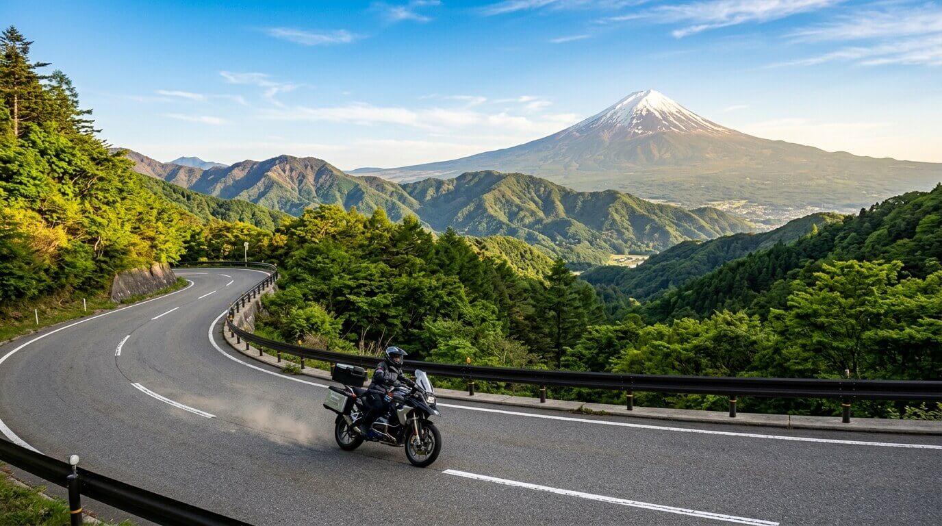 山梨県のおすすめツーリングスポット