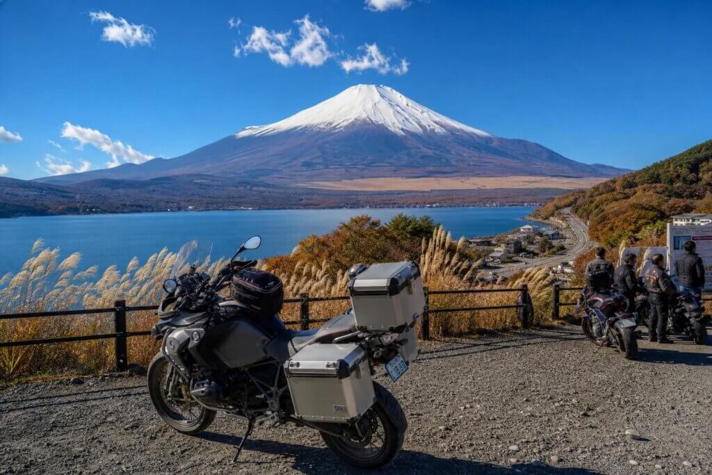 山中湖ツーリングの定番スポット