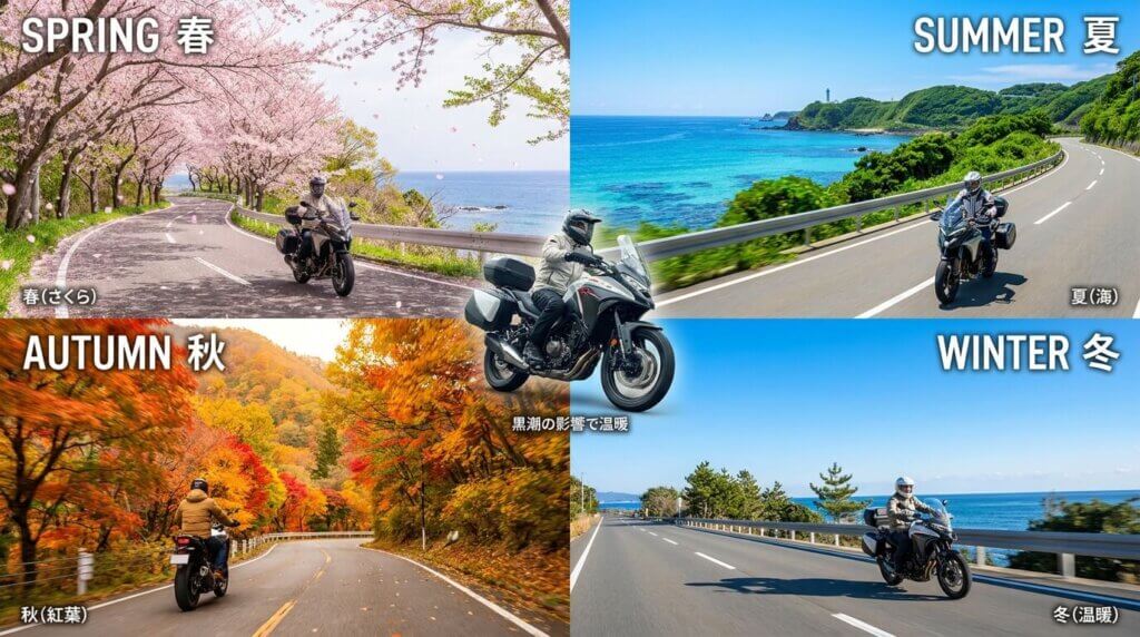 紅葉の秋から冬まで季節別ベストシーズン