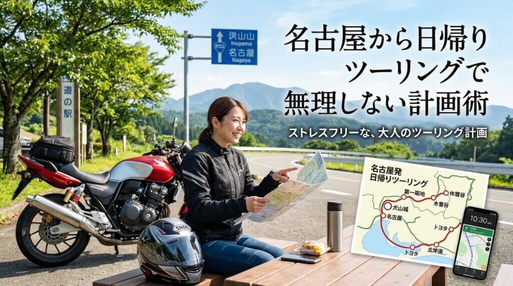 名古屋から日帰りツーリングで無理しない計画術
