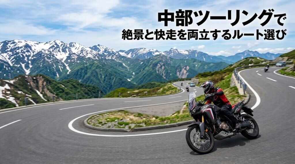 中部ツーリングで絶景と快走を両立するルート選び