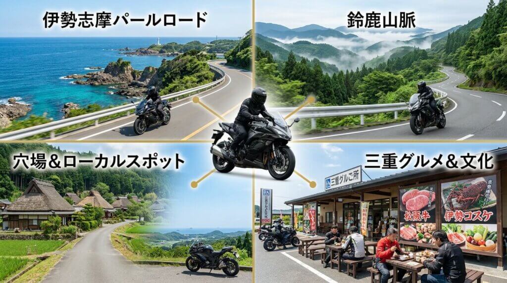 三重県おすすめツーリングスポットを巡るモデルコースまとめ