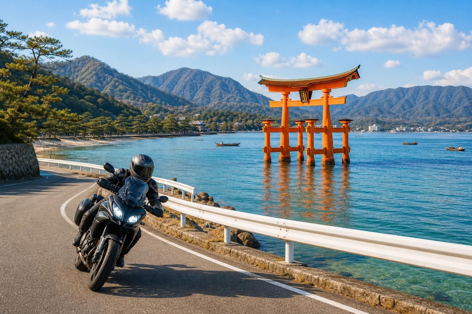 広島県のおすすめツーリングスポット完全ガイド｜海・山・絶景ルートを徹底解説