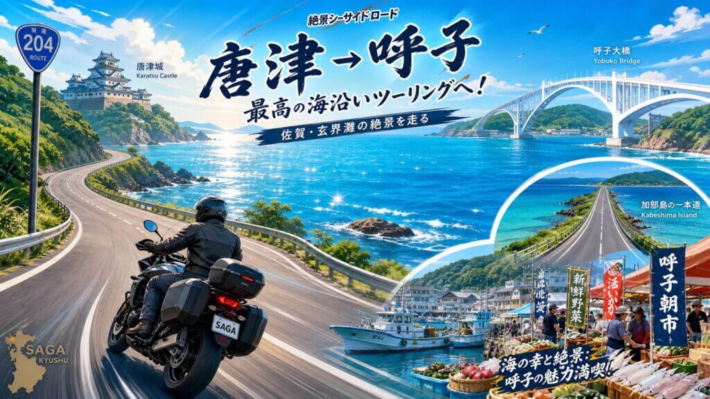 唐津から呼子へ続く海沿い絶景ルート