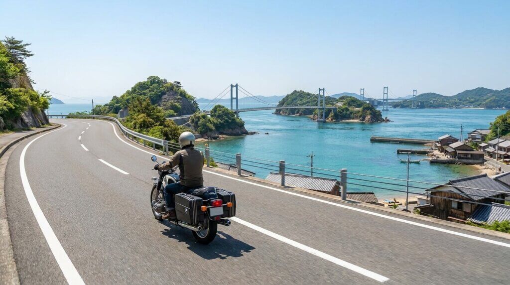 とびしま海道の穴場ソロツーリング