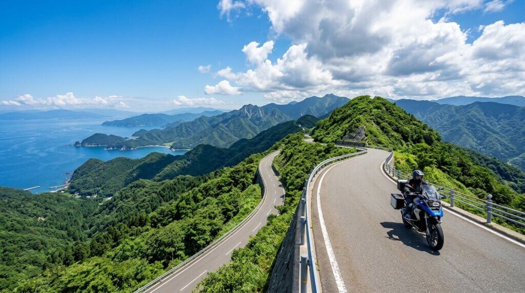 エンゼルラインの絶景道