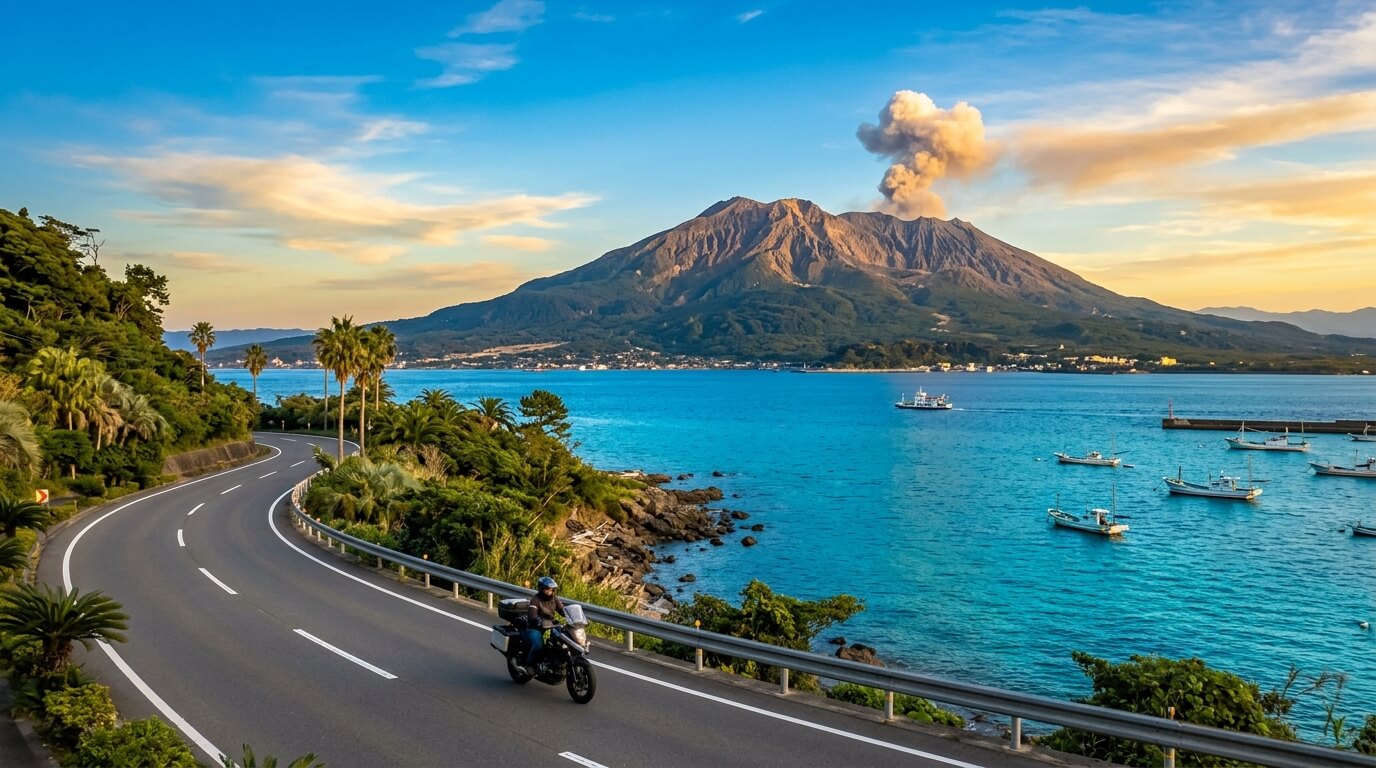 鹿児島県のツーリングスポット