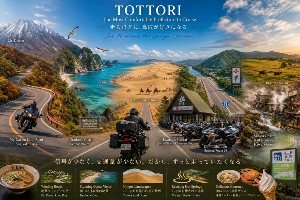 鳥取県おすすめツーリングスポットまとめ