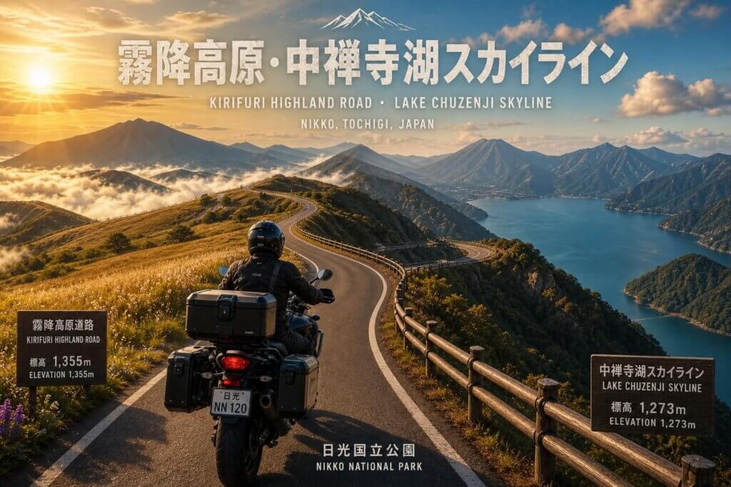 霧降高原道路と中禅寺湖スカイラインの魅力