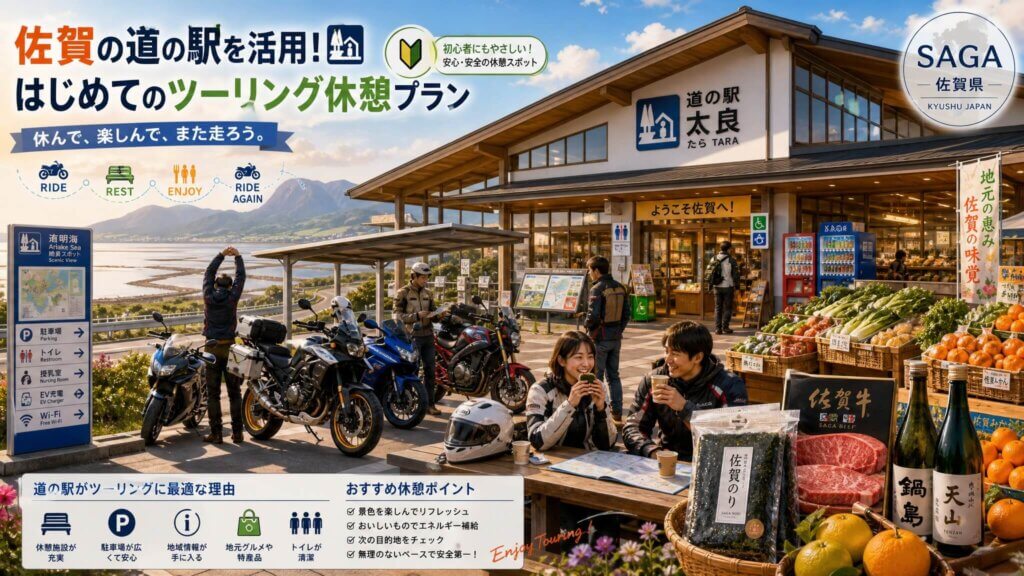 道の駅を活用した初心者向け休憩プラン