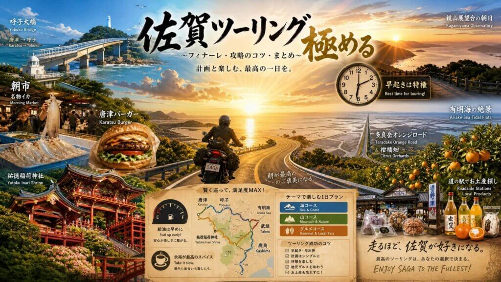 佐賀県おすすめツーリングスポットを満喫するコツ