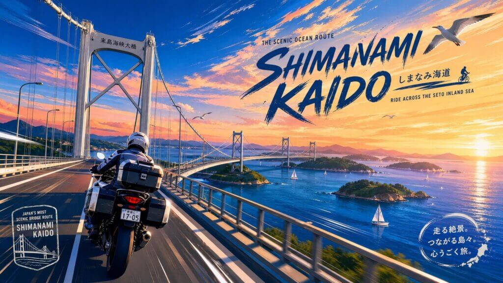 しまなみ海道で走る絶景海上ルート