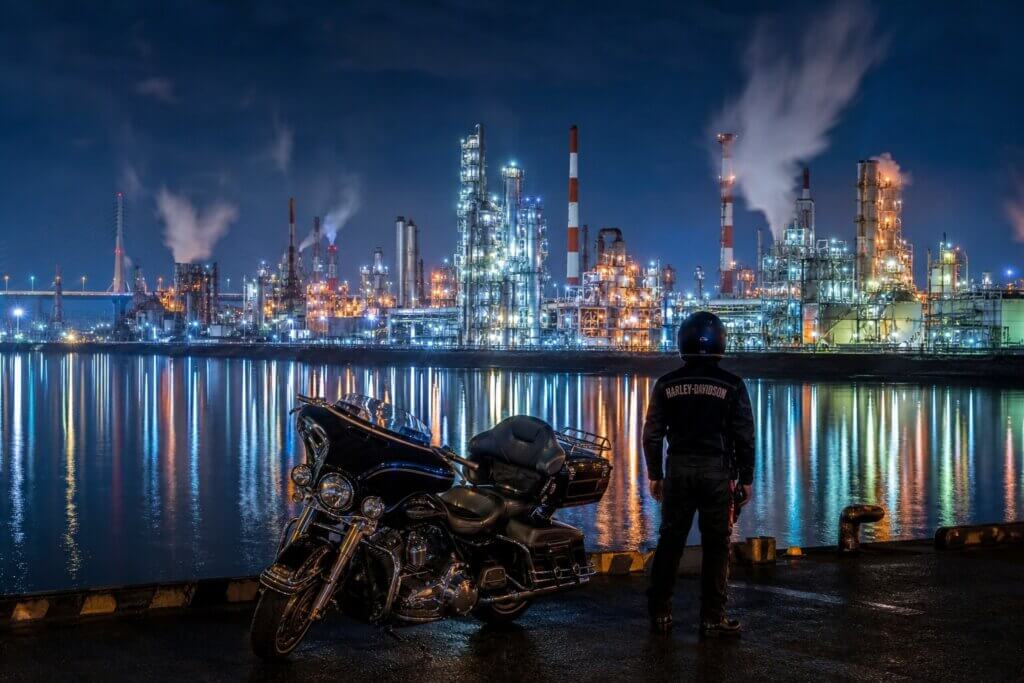 写真映えスポットと夜景ナイトツーリング