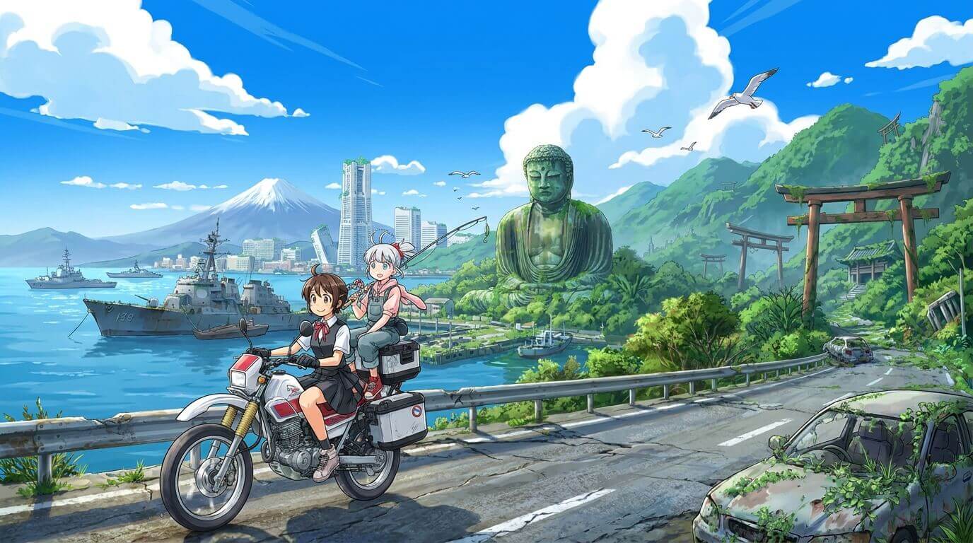 終末ツーリング神奈川県聖地巡礼