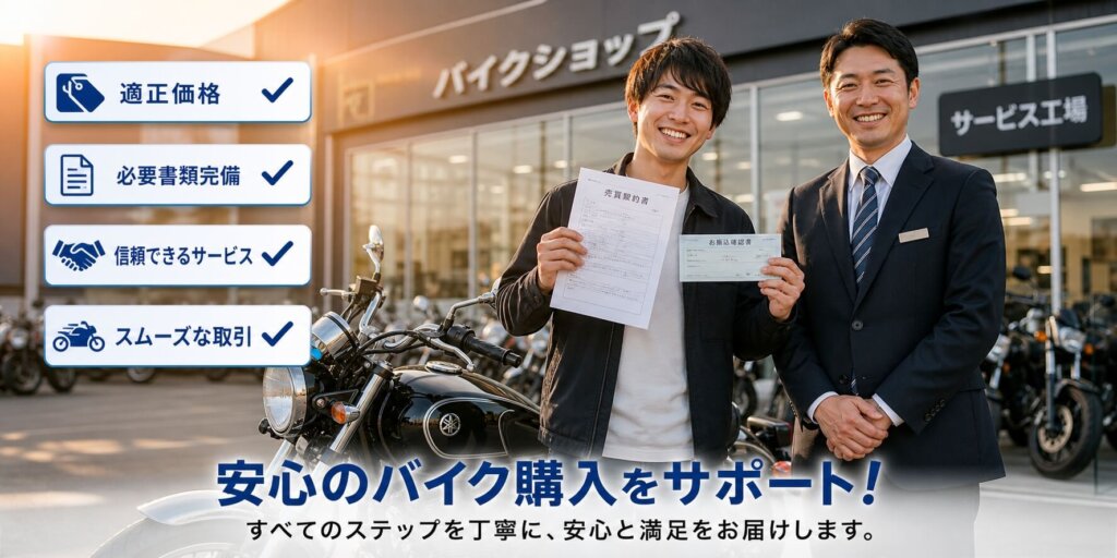 後悔しないバイク買取サービス活用のまとめ
