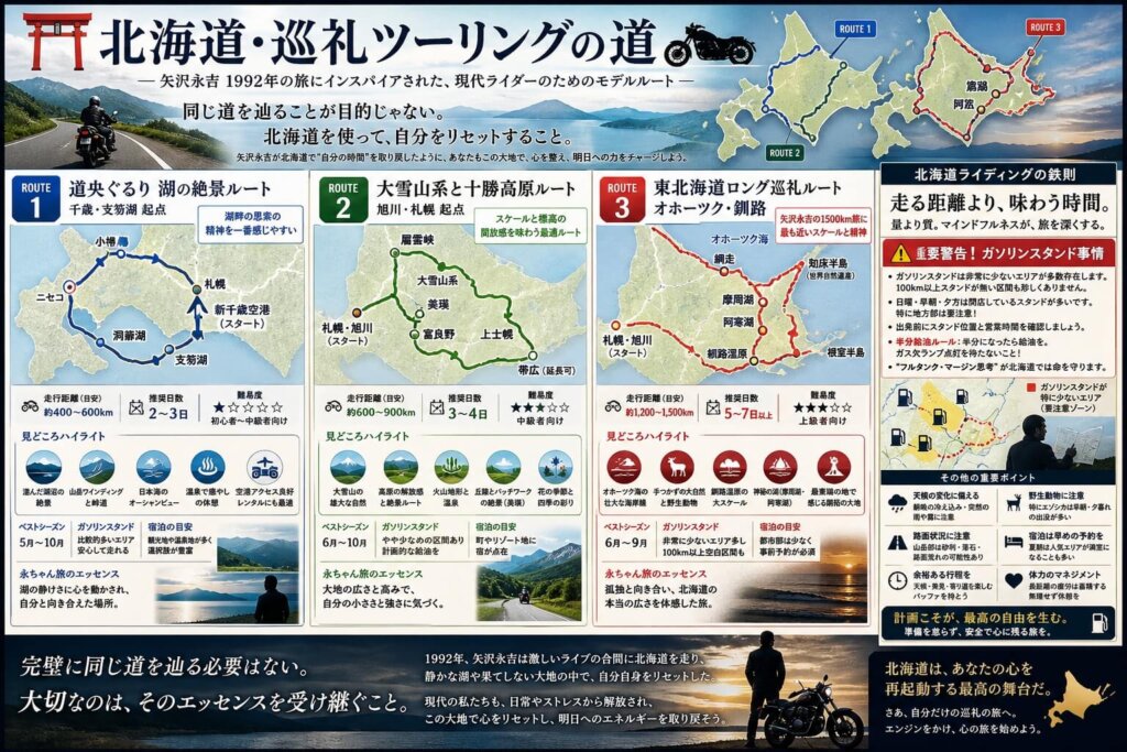 聖地巡礼として走りたいモデルルート