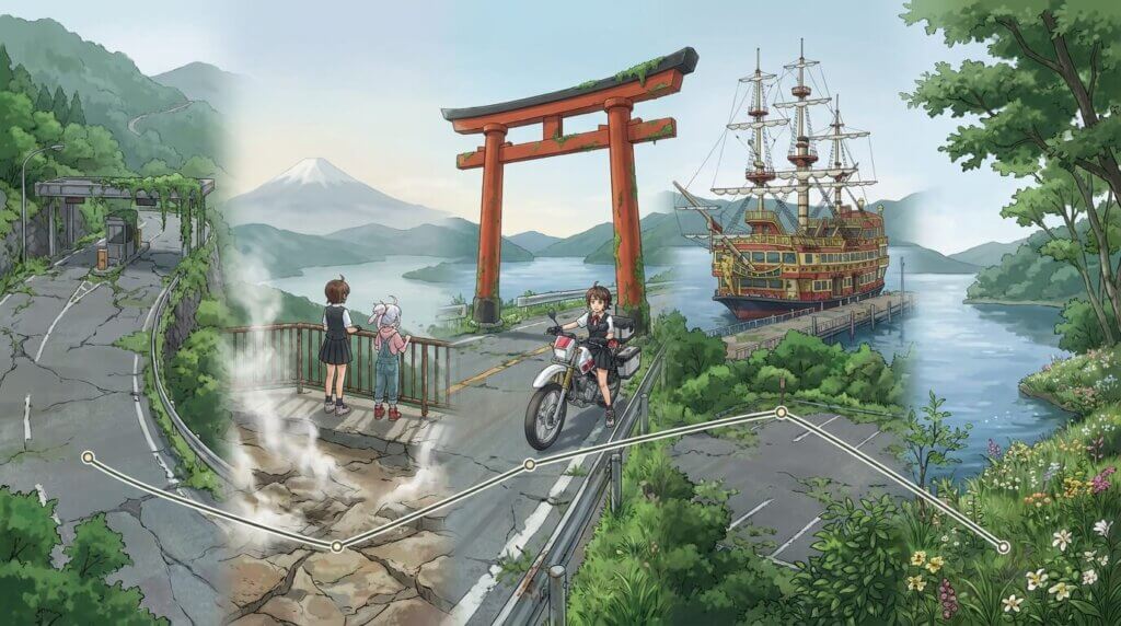 箱根エリアの聖地スポット一覧