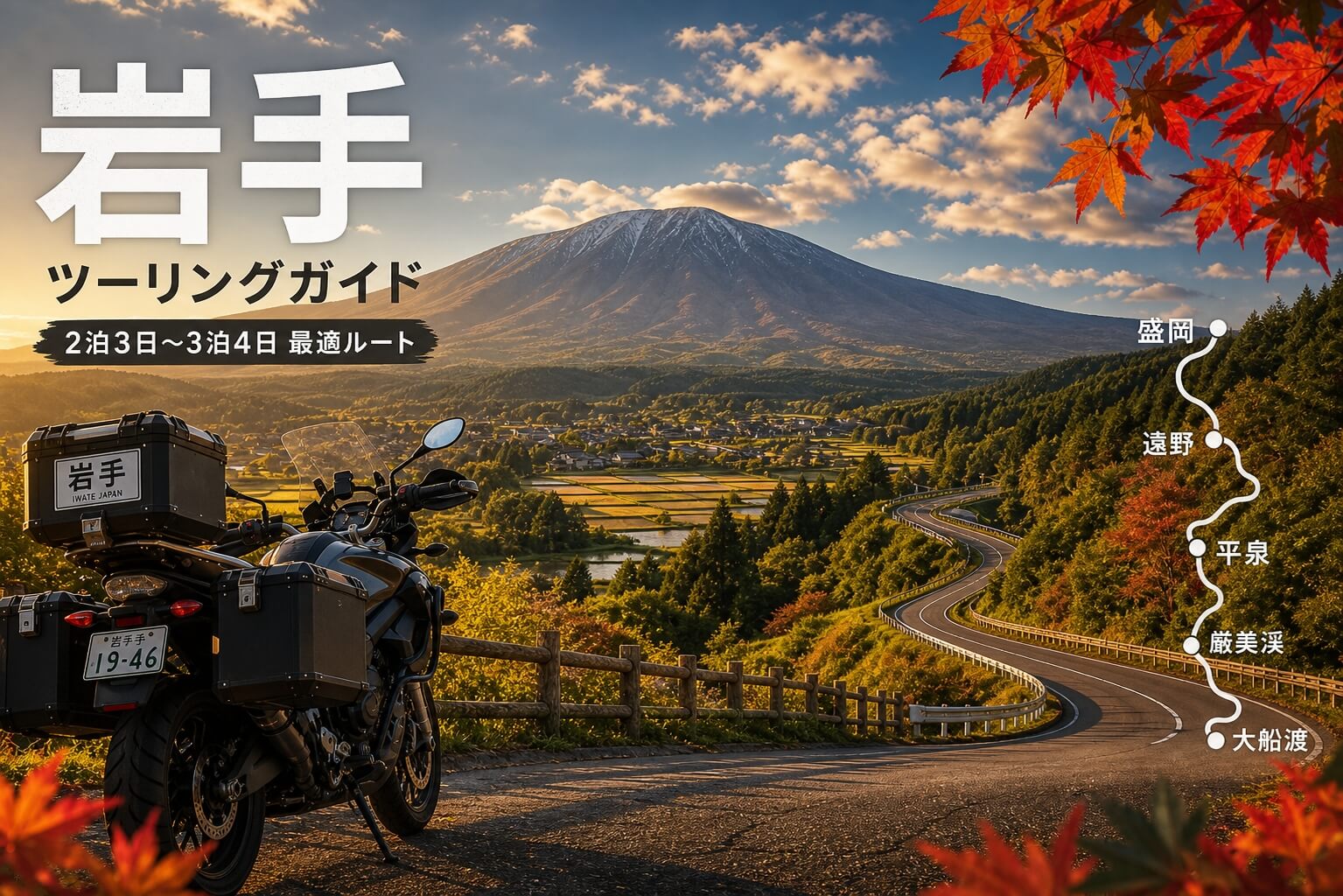 岩手県ツーリングの日程完全ガイド