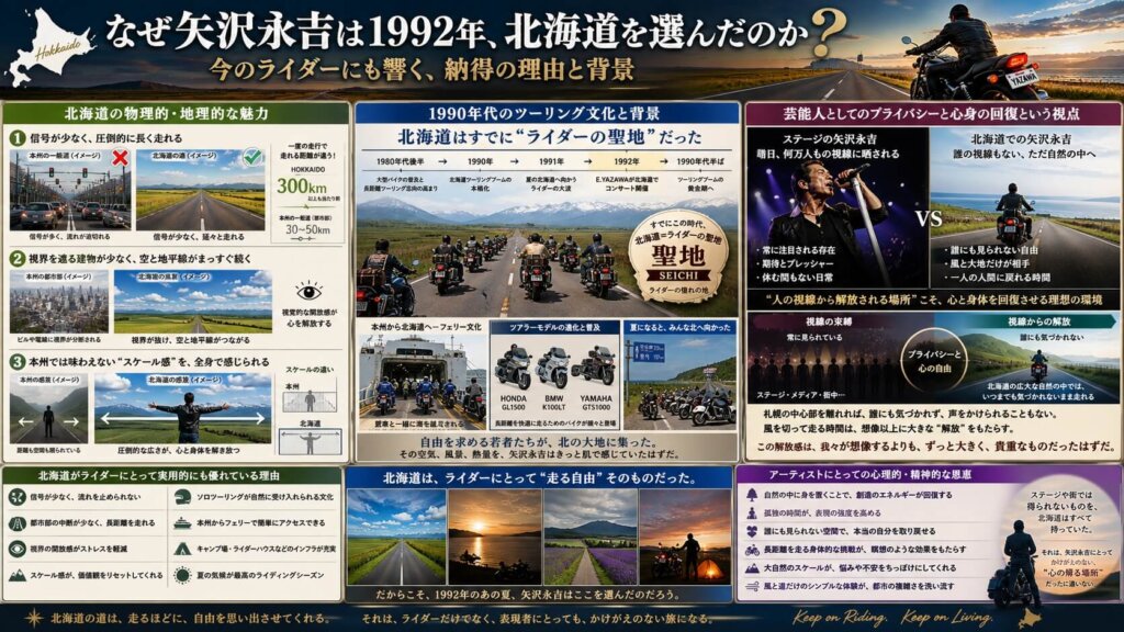 北海道という土地が永ちゃんに選ばれた背景