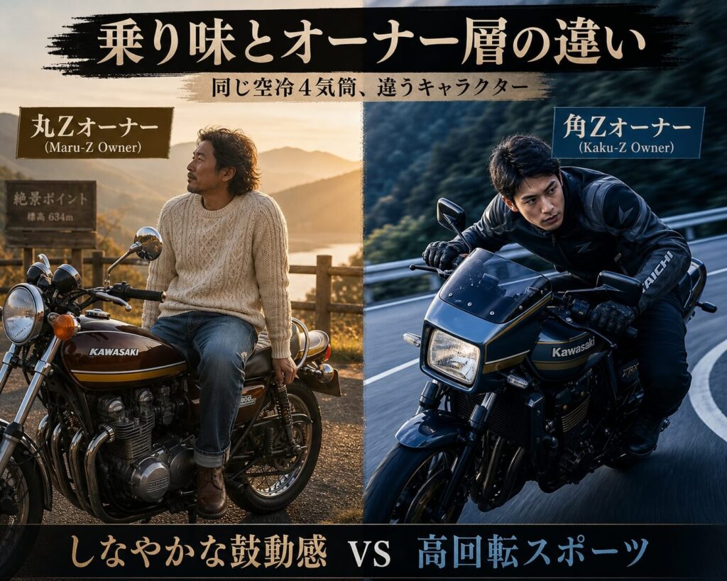 乗り味・フィーリングとオーナー層の違い
