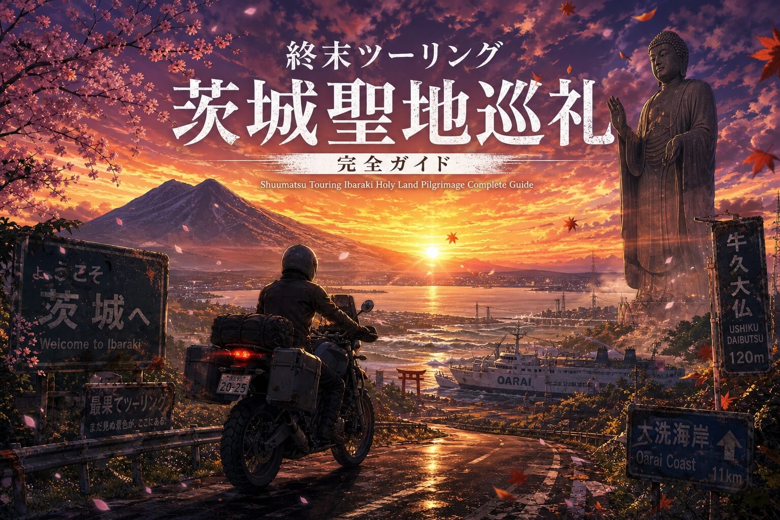 『終末ツーリング』茨城県の聖地を完全ガイド