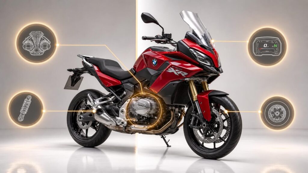 ベース車両F900XRの基本スペック